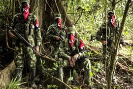 Các tay súng ELN. (Nguồn: Opanoticias/TTXVN)