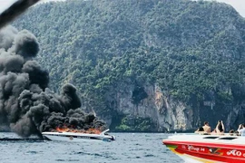 Hiện trường vụ nổ. (Nguồn: bangkokpost.com)