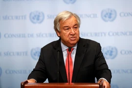 Tổng Thư ký Liên hợp quốc Antonio Guterres. (Nguồn: THX/TTXVN)