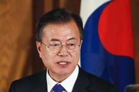 Tổng thống Hàn Quốc Moon Jae-in. (Nguồn: AFP/TTXVN)