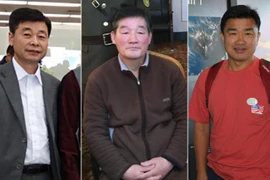 Ba công dân Mỹ: Kim Hak-song, Kim Dong Chul, Kim Sang-duk. (Nguồn: cnn.com)