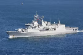 Tàu HMNZS TE KAHA. (Nguồn: scoop.co.nz)