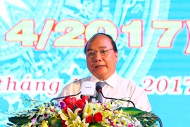 Thủ tướng Nguyễn Xuân Phúc. (Ảnh: Thống Nhất/TTXVN)