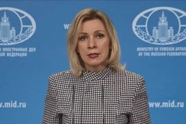 Người phát ngôn của Bộ Ngoại giao Nga Maria Zakharova. (Nguồn: EPA/TTXVN)