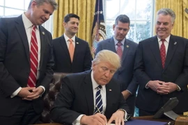 Tổng thống Mỹ Donald Trump. (Nguồn: AFP/TTXVN) 