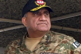 Tư lệnh Lục quân Pakistan, Tướng Qamar Javed Bajwa. (Nguồn: AP/TTXVN)