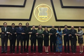 Đại sứ, Trưởng Phái đoàn các nước tham gia cuộc họp. (Ảnh: Đỗ Quyên/Vietnam+)