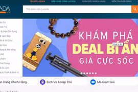 Một trong những website thương mại điện tử có số lượng truy cập cao hiện nay. (Ảnh minh họa: Nguồn lazada.vn)