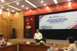 Ông Đặng Hoàng Hải, Cục trưởng Cục Thương mại điện tử và Kinh tế số, Bộ Công Thương. (Ảnh: Đức Duy/Vietnam+)
