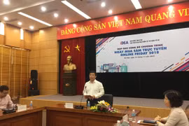 Ông Đặng Hoàng Hải, Cục trưởng Cục Thương mại điện tử và Kinh tế số, Bộ Công Thương. (Ảnh: Đức Duy/Vietnam+)