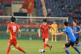 Đội tuyển Việt Nam có đủ hành trang để bước vào thi đấu tốt hơn ở lượt về vòng loại thứ ba World Cup. (Ảnh: PV/Vietnam+)