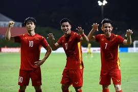 Đội tuyển Việt Nam đặt mục tiêu giành trọn 3 điểm trước Campuchia ở lượt trận cuối cùng của bảng B tại AFF Cup 2020. (Ảnh: Getty) 