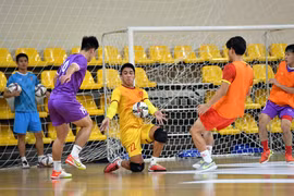 Đội tuyển futsal Việt Nam hướng tới mục tiêu giành quyền lọt vào vòng 1/8 tại FIFA Futsal World Cup 2021 như thành tích đạt được năm 2016. (Ảnh: VFF) 