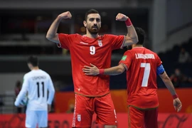 Iran là đội bóng châu Á duy nhất góp mặt ở vòng tứ kết FIFA Futsal World Cup 2021. (Ảnh: Getty Images) 