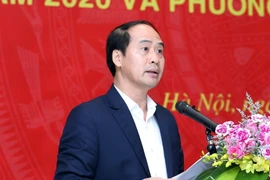 Thủ tướng bổ nhiệm ông Nguyễn Văn Hồi giữ chức Thứ trưởng Bộ Lao động-Thương binh và Xã hội. (Ảnh: Anh Tuấn/TTXVN)