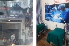 Cơ sở thẩm mỹ trá hình bị phát hiện. (Nguồn: cand.com.vn