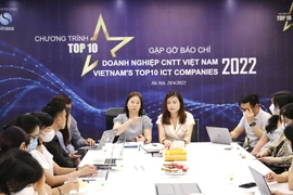 Chương trình TOP 10 Doanh nghiệp CNTT Việt Nam 2022 sẽ lựa chọn và giới thiệu TOP 10 doanh nghiệp ICT trong 20 lĩnh vực. (Ảnh: VINASA)
