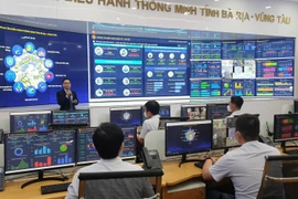 Công nghệ Trí Tuệ Nhân Tạo của VNPT ứng dụng trong Trung tâm điều hành thông minh (IOC) tỉnh Lào Cai. (Ảnh: VNPT)