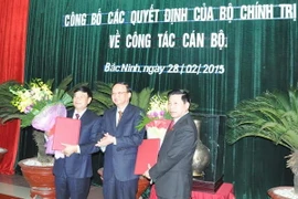 Bắc Ninh công bố các quyết định của Bộ Chính trị về công tác cán bộ