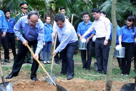 Khởi động tháng Thanh niên và Tết trồng cây "Đời đời nhớ ơn Bác Hồ"