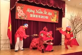 Nhiều hoạt động mừng Xuân Ất Mùi tại Nhật Bản, Lào và Singapore