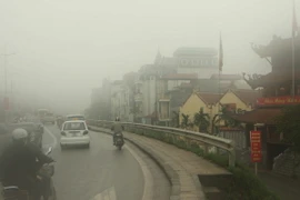 Đông Bắc Bộ trời rét kèm mưa phùn về đêm và sáng sớm