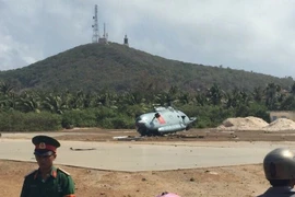 Xác định nguyên nhân máy bay trực thăng rơi tại đảo Phú Quý