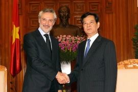 Thủ tướng Nguyễn Tấn Dũng tiếp Đại sứ Italy đến chào từ biệt