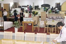 Đồ gỗ xuất khẩu. (Nguồn: TTXVN)