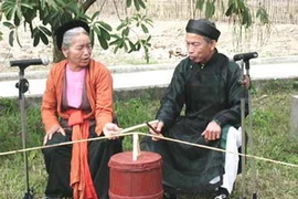 Hát trống quân. (Nguồn: Internet)
