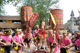 Lễ hội Thánh Gióng. (Nguồn: Internet)