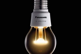 Đèn LED Clear Type mô phỏng đèn sợi đốt truyền thống. (Nguồn: Panasonic)