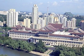 Một góc thủ đô Bình Nhưỡng. (Nguồn: Internet)