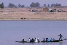 Đoạn sông nơi xảy ra vụ chìm tàu (Ảnh: AP)