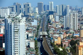 Năm 2022, thành phố Hà Nội phấn đấu tăng trưởng GRDP từ 7-7,5%. (Ảnh: Tuấn Anh/TTXVN)