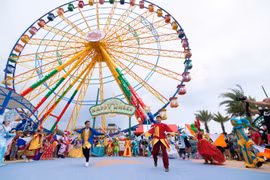 Công viên giải trí Circus Land có quy mô 1,5ha chính thức mở cửa đón khách từ ngày 1/7/2022.