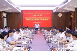 Quang cảnh hội nghị. Ảnh: Phương Hoa - TTXVN