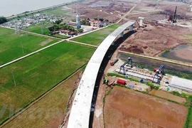 Bộ Giao thông Vận tải vừa có động thái xin gia hạn hiệp định vay vốn thêm 12 tháng đối với Dự án WB6. (Ảnh: Việt Hùng/Vietnam+)