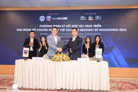 Nova Consumer đồng hành cùng VBA-Brought by NovaWorld 2022. (Ảnh: Vietnam+)