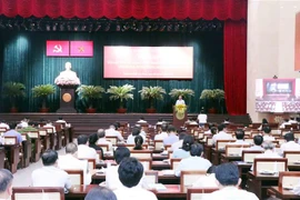 Quang cảnh hội nghị. (Ảnh: Xuân Khu/TTXVN)