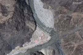 Đường kiểm soát thực tế (LAC) ở biên giới Ấn Độ-Trung Quốc. (Ảnh: AFP/TTXVN)