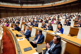 Quang cảnh phiên họp ngày 29/11. (Ảnh: CTV/Vietnam+)