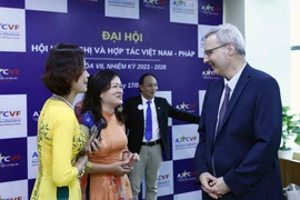 Bà Nguyễn Thúy Anh được bầu làm Chủ tịch Hội Hữu nghị Việt Nam-Pháp