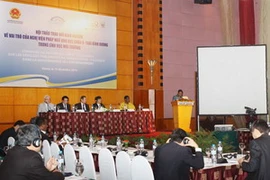Quang cảnh hội thảo. (Ảnh: Thái Bình/TTXVN)