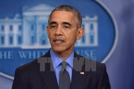 Tổng thống Mỹ Barack Obama. (Ảnh: AFP/TTXVN)