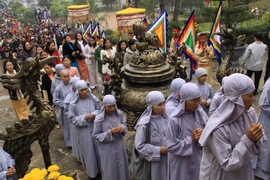 Quang cảnh lễ hội. (Ảnh: Quốc Việt/TTXVN)