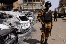 Binh sỹ Burkina Faso. (Nguồn: AP)
