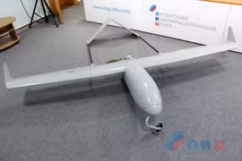 Chiếc UAV bị đánh chặn. (Nguồn: Dninews.com)