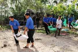 Thanh niên tham gia các hoạt động vì cộng đồng. (Nguồn: TTXVN)