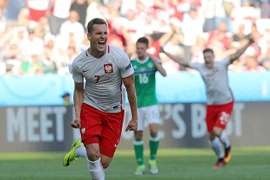 Tiền đạo Arkadiusz Milik. (Nguồn: AFP)